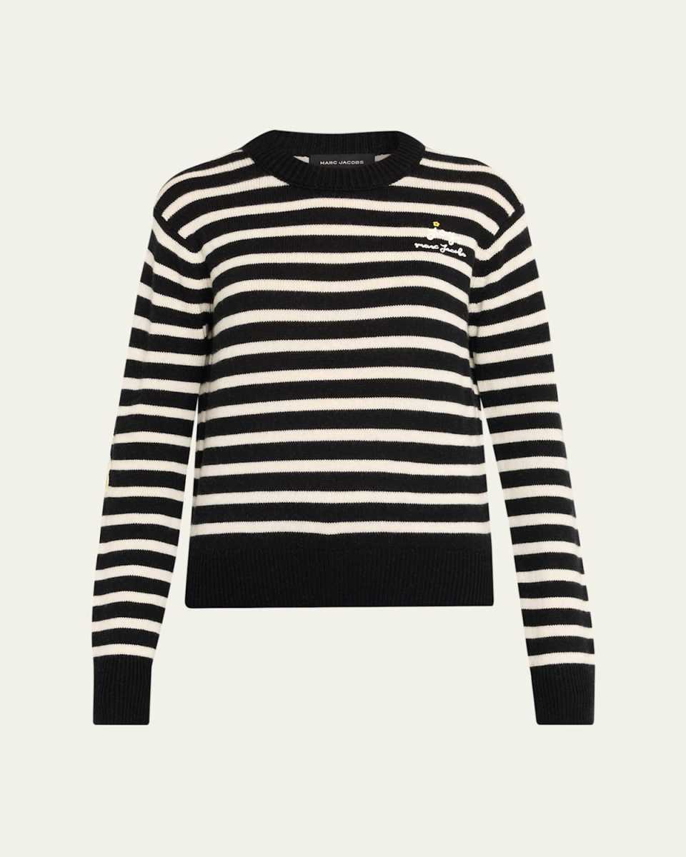 Joy Striped Crewneck Sweater